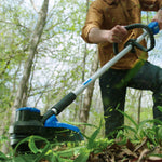 Kobalt 24-volt Cordless Battery String Trimmer and Leaf Blower and Combo Kit 4 Ah (Battery Included) (Charger Included) [FBM-105]