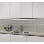 **PER PC** Boutique Ceramic Gray 12x12 Square Mosaic, LW0319008, 8.46sf, 9pcs, 25lbs,  FINAL PRICE: $3.99/pc, $35.91/ Box + TAX