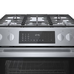 Bosch 800 Series 30-in 5 burners 4.8-cu ft Convection Oven Slide-In Natural Gas Range (Stainless Steel), HGi8056UC *JR2504, Retail: $2,549.00, FINAL PRICE: $1,699.99 + TAX