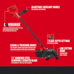 CRAFTSMAN 7.5-in Push Walk Behind Electric Lawn Edger, CMEED400 *JR2511, Retail: $139.00, FINAL PRICE: $69.99 + TAX