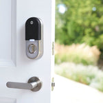 Google Nest x Yale Lock Satin Nickel Smart Lock Electronic Deadbolt with Wifi Bluetooth Keypad
