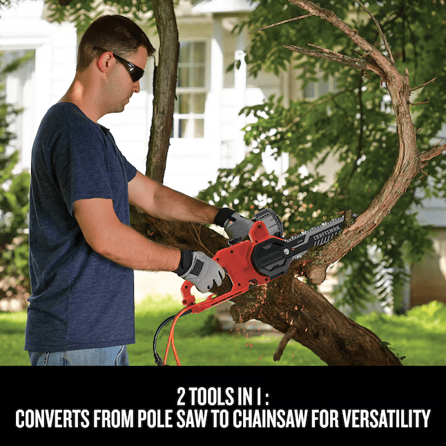 CRAFTSMAN 10-in Corded Electric 8 Amp Chainsaw