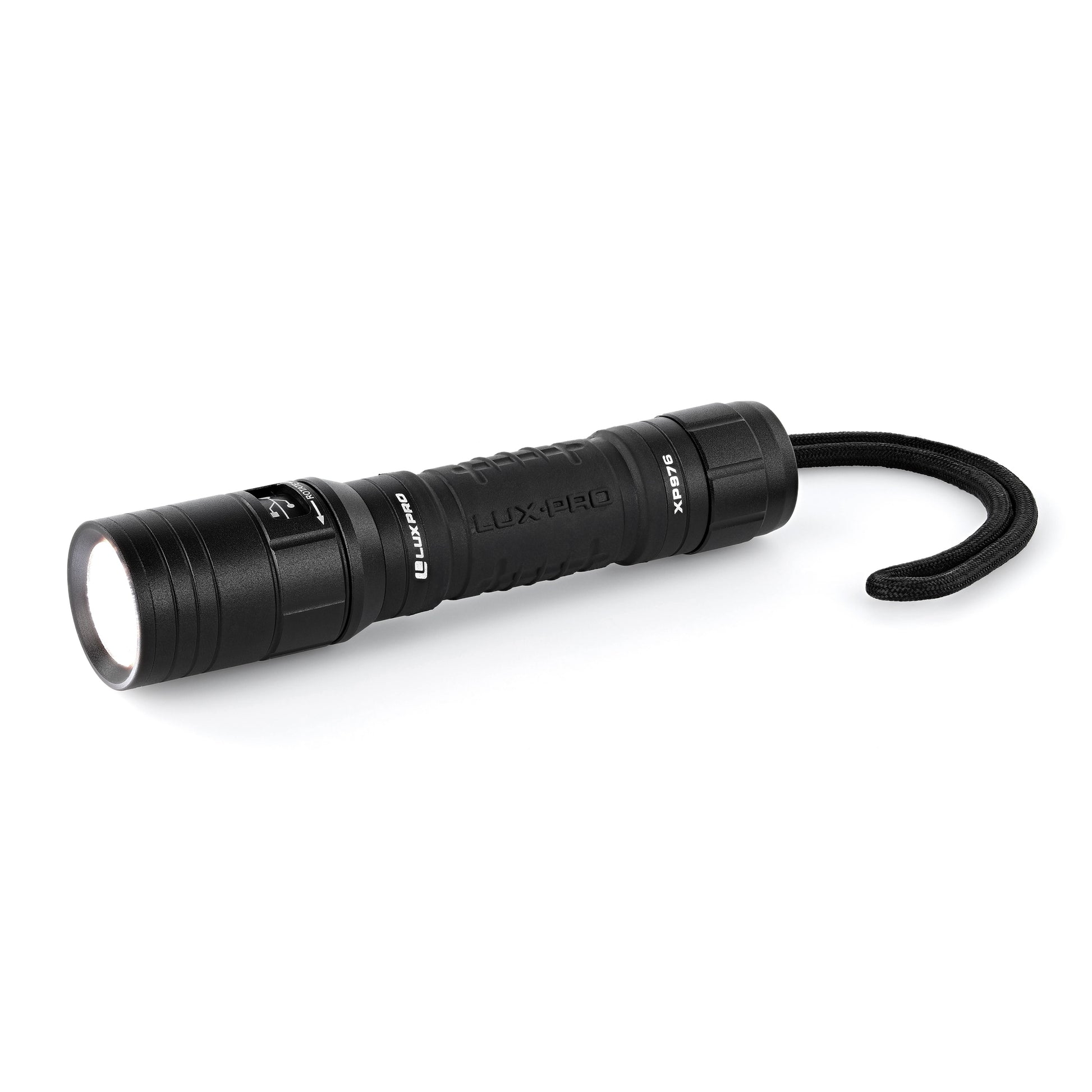 Lux-Pro 450-Lumen 4 -Adjustable Mode LED Rechargeable Flashlight
