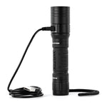Lux-Pro 450-Lumen 4 -Adjustable Mode LED Rechargeable Flashlight