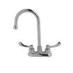 Ultra Faucet Chrome 4 In Centerset Light Commercial Sink faucet, UF84500, 9l1378cp7, FINAL PRICE : $39.99 +  TAX