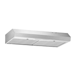 Whirlpool 30-in 270-CFM Ducted Stainless Steel Under Cabinet Range Hoods Undercabinet Mount, WVU17UC0JS *HD2409 SN: 9599 [FB152], MSRP: $ 199, Final: $ 149.99, CLEARANCED: $99.99 + Tax