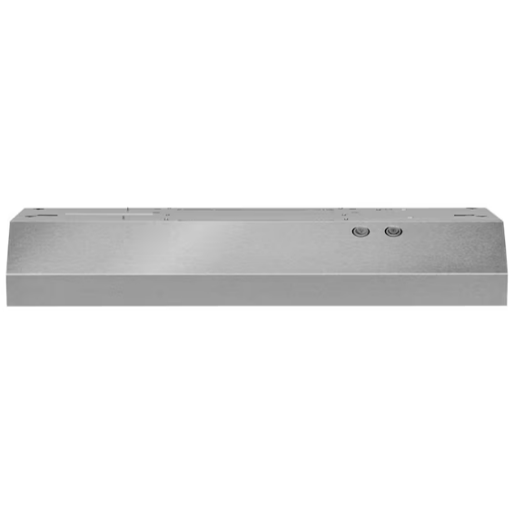 Whirlpool 30-in 270-CFM Ducted Stainless Steel Under Cabinet Range Hoods Undercabinet Mount, WVU17UC0JS *HD2409 SN: 9599 [FB152], MSRP: $ 199, Final: $ 149.99, CLEARANCED: $99.99 + Tax