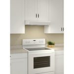 Broan 30 inch Convertible 300-CFM White Under Cabinet Range Hood