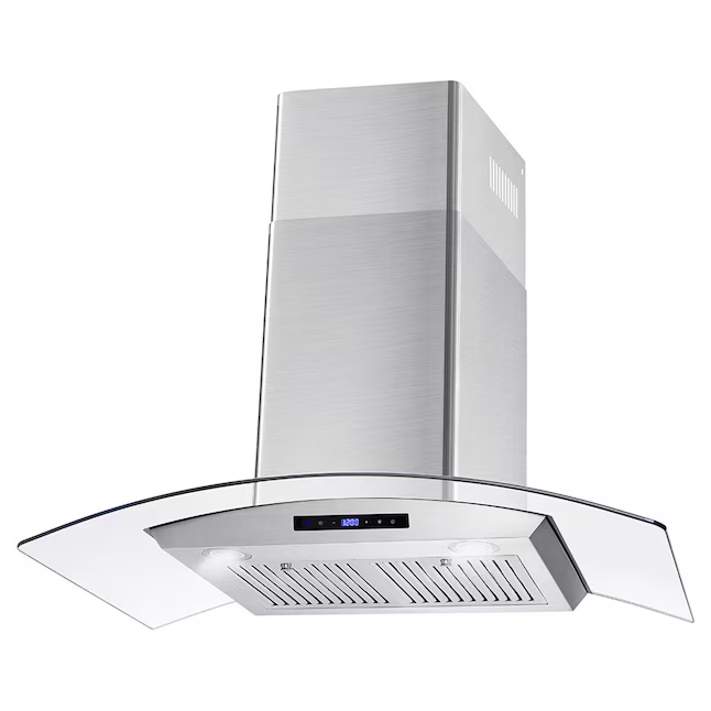 Cosmo 36-in Ducted 380-CFM Stainless Steel Wall-Mounted Range Hood, COS-668WRCS90 *JR2510, Retail: $389.99, FINAL PRICE: $209.99 + TAX