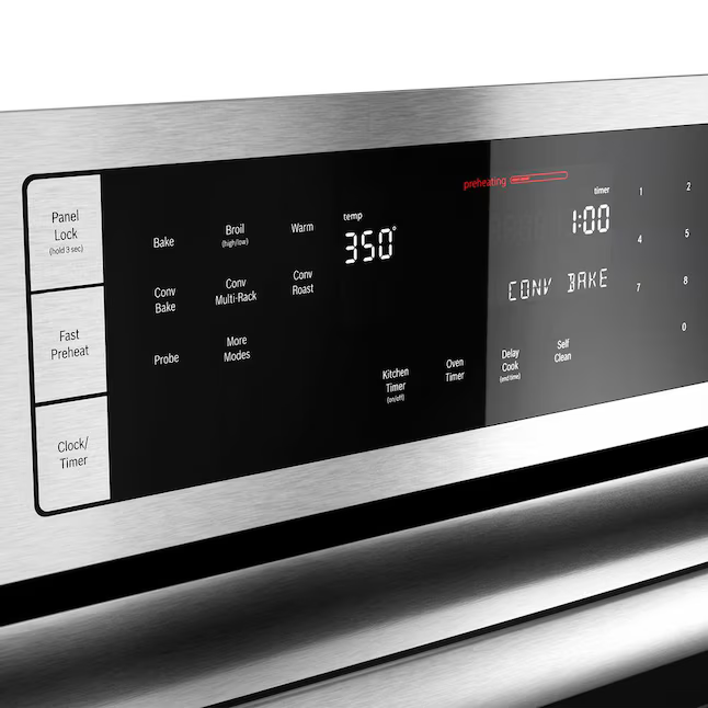 Bosch 800 Series 30-in Smart Single Electric Wall Oven True Convection Self-cleaning (Stainless Steel), HBL8453UC *HD2507, Retail: $3,049.00, FINAL PRICE: $1,699.99 + TAX