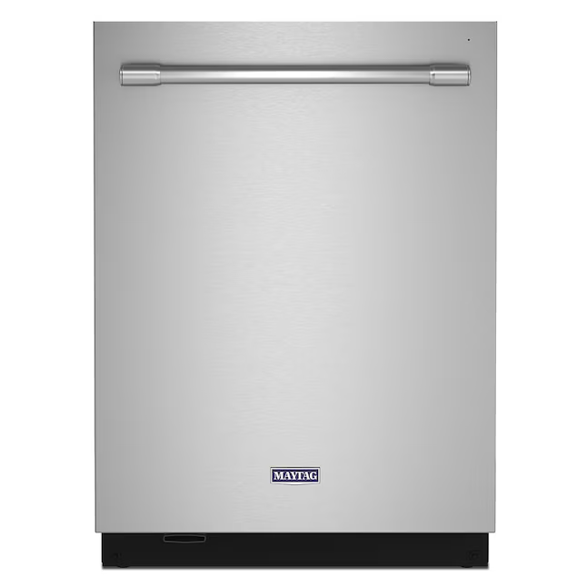 Maytag 24-in Top Control Built-in Dishwasher With Third Rack (Fingerprint Resistant Stainless Steel) 44-dBA, MDB9979SKZ/0 *JR2507, Retail: $1,049.00, FINAL PRICE: $649.99 + TAX