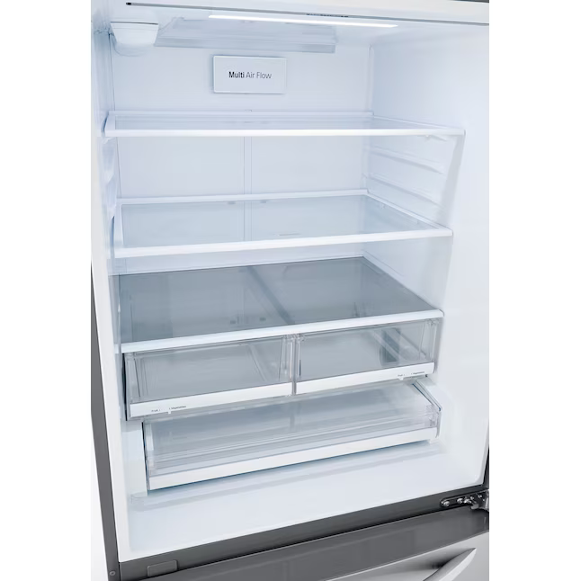 LG 25.5-cu ft Standard-Depth Bottom-Freezer Refrigerator with Ice Maker (PrintProof Stainless Steel), LRDCS2603S/00 *JR2507, Retail: $2,199.00, FINAL PRICE: $1,199.99 + TAX