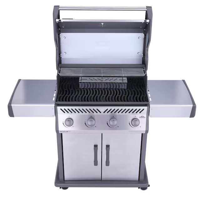 Rogue XT Stainless Steel 4-Burner Liquid Propane Gas Grill with Integrated Smoker Box, RXT525PSS-1-A *HD2509, Retail: $899.00, FINAL PRICE: $ + TAX