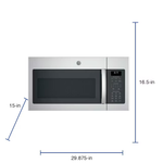 GE 1.7-cu ft Over-the-Range Microwave with Sensor Cooking ( Fingerprint Resistant Stainless Steel ), JVM6175YKFS, FINAL PRICE: $289.99 + TAX