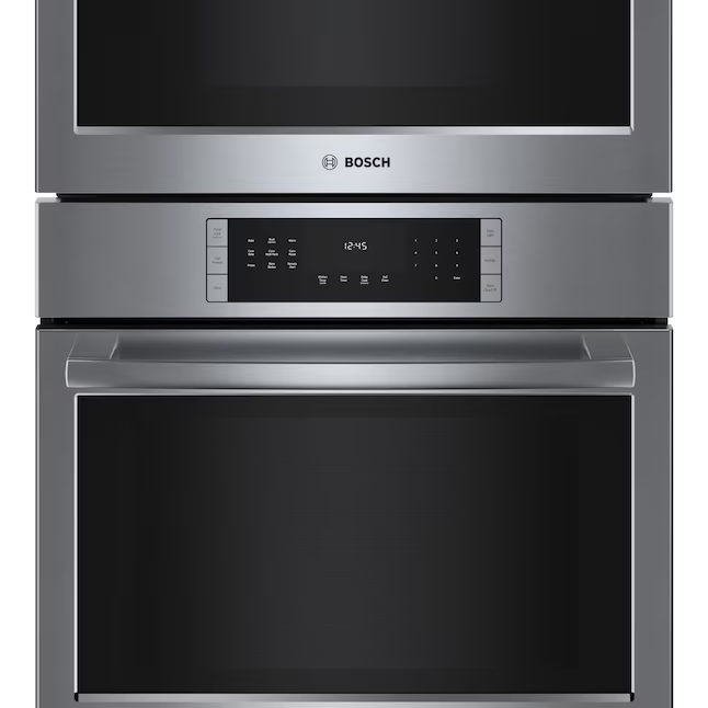 Bosch 30-in Self-cleaning Microwave Wall Oven Combo (Stainless Steel), HBL8753UC *JR2512, Retail: $5,799.00, FINAL PRICE: $3,799.99 + TAX