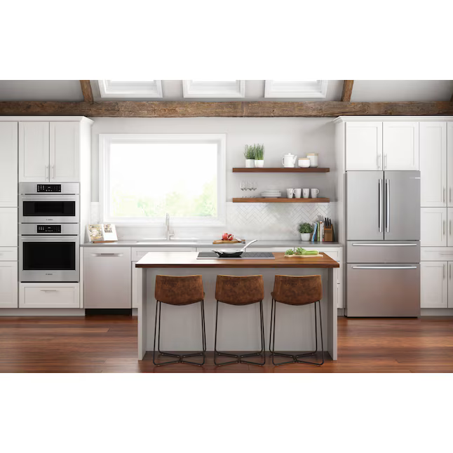 Bosch 30-in Self-cleaning Microwave Wall Oven Combo (Stainless Steel), HBL8753UC *JR2512, Retail: $5,799.00, FINAL PRICE: $3,799.99 + TAX