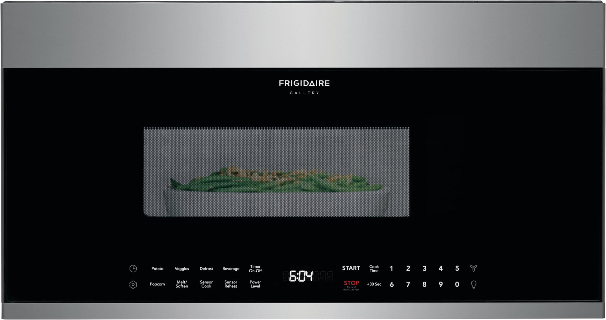 Frigidaire Gallery 1.9-cu ft Over-the-Range Microwave with Sensor Cooking ( Fingerprint Resistant Stainless Steel )
