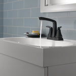 Delta Vesna Two Handle Centerset Bathroom Faucet in Matte Black, 25789LF-BL, MRSP: $123.04, FINAL PRICE: $59.99 + TAX