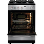 Frigidaire 24-in 4 burners 1.9-cu ft Slide-In Natural Gas Range (Stainless Steel), FFGH2422US, Retail: $1,299.00, FINAL PRICE: $749.99 + TAX