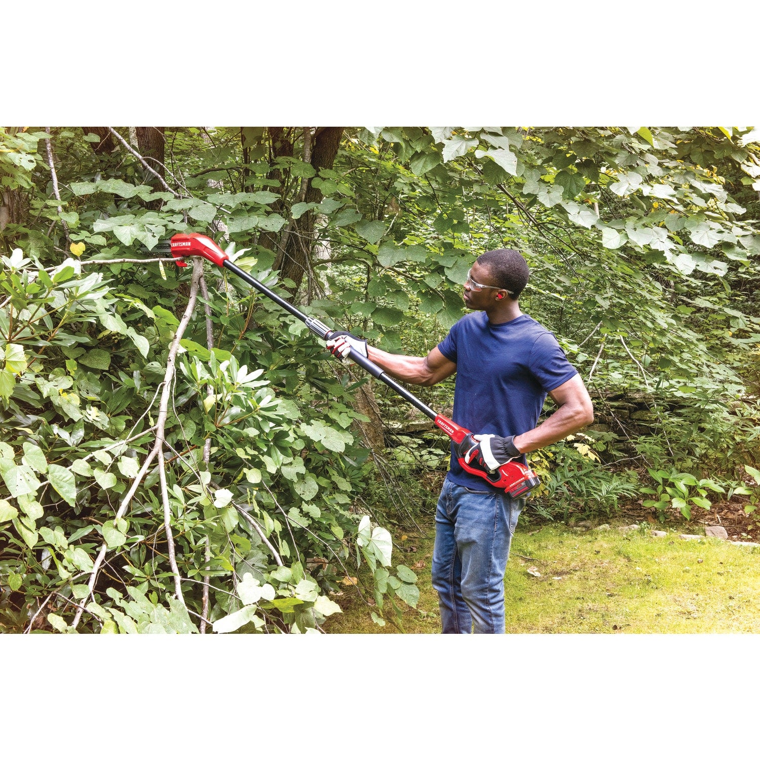 CRAFTSMAN V20 20-volt max 8.0-in 4 Ah Battery Pole Saw Battery Included , Charger Included