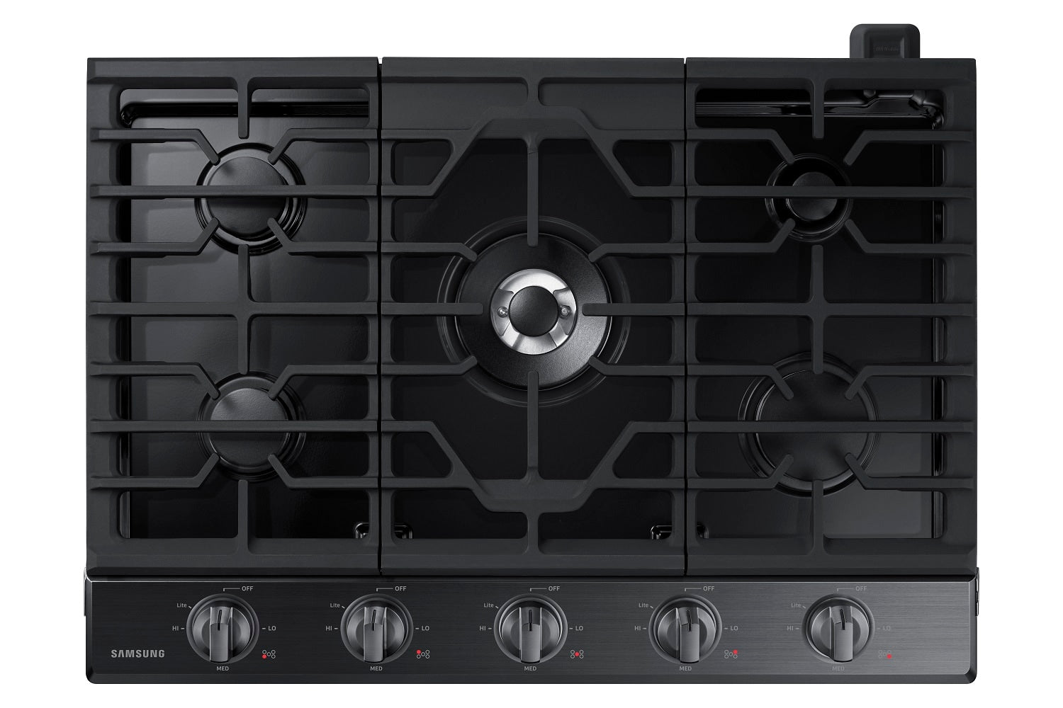 Samsung 30-in 5 burners Black Stainless steel Gas Cooktop (Griddle Included), NA30N6555TG , FINAL PRICE: $999.99 + TAX
