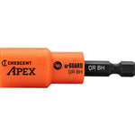 Crescent Apex u-GUARD 1/4-in x Impact Driver Bit Set 30 -Piece