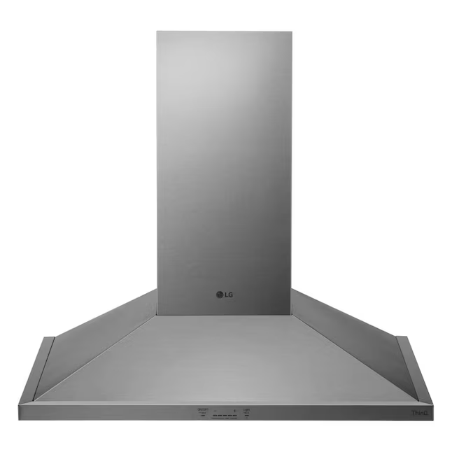 LG 30 inch Ducted 600-CFM Stainless Steel Wall-Mounted Range Hood
