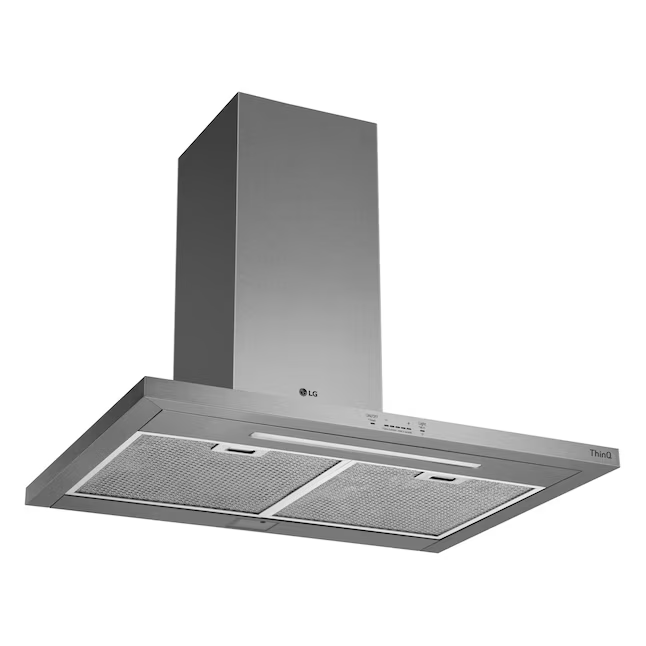 LG 36-in Ducted 600-CFM Stainless Steel Wall-Mounted Range Hood, HCED3615S *JR2509, Retail: $1,399.00, FINAL PRICE: $749.99 + TAX