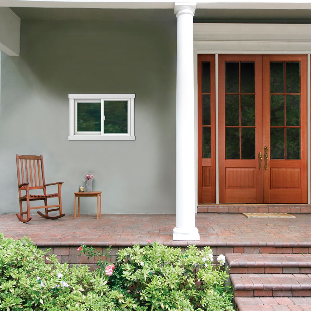 V-2500 35-1/2-in X 23-1/2-in White Extr Window