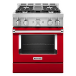KitchenAid 30-in 4 burners 4.1-cu ft Convection Oven Freestanding Natural Gas Range (Passion Red), KFGC500JPA *JR2512, Retail: $4,599.00, FINAL PRICE: $2,699.99 + TAX