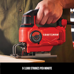 CRAFTSMAN 5-Amp Variable Speed Keyless Jigsaw, CMES610 *JR25, Retail: $69.00, FINAL PRICE: $46.99 + TAX