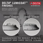 Delta Emmeline Single Handle Pull-Down Kitchen Faucet in Lumicoat Arctic Stainless, 9182-AR-PR-DST, MRSP: $842, FINAL PRICE: $ + TAX