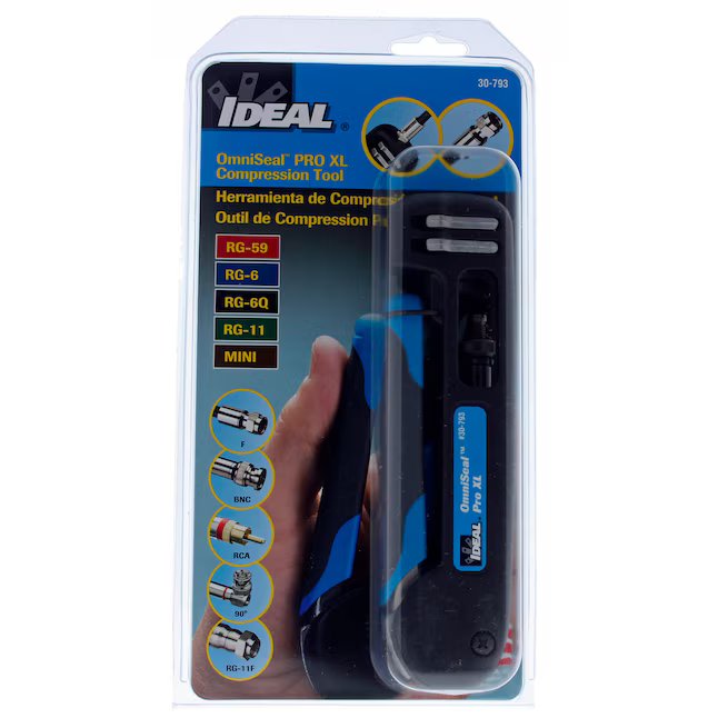 IDEAL OmniSeal Pro Compression Tool, 30-793   795936  *HD2412, Retail: $66.78, FINAL PRICE: $34.99 + TAX