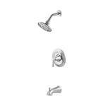 Alpine Reserve Mullen Brushed Nickel 1-handle 6.0-in Round Bathtub and Shower Faucet with Valve (Multi-function), 873X-7104 #2517121 *JR2511, Retail: $139.00, FINAL PRICE: $89.99 + TAX
