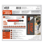 Crescent Apex u-GUARD 1/4-in x Impact Driver Bit Set 30 -Piece