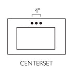 Design House Camilla 25-in Solid White Cultured Marble Single Sink 4-in Centerset Faucet Mount Bathroom Vanity Top