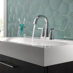 Delta Becker Two Handle Centerset Bathroom Faucet in Chrome, 25891LF, MRSP: $153.15, FINAL PRICE: $ + TAX