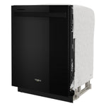 Whirlpool Eco Series 24-in Top Control Built-in Dishwasher ( Black ) With Third Rack, Sensor Cycle with AI Intelligent Wash, Soak and Clean , 47-Decibel