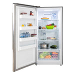FORNO Rizzuto 27.6-cu ft Counter-Depth 60-in Wide Side-by-Side Refrigerator (Stainless Steel)