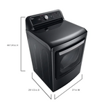 LG 7.3 cu. ft. Smart Rear Control Electric Energy Star Dryer with Sensor Dry & Steam Technology