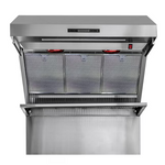 FORNO Savona 36-in 1200-CFM Ducted Stainless Steel Wall-Mounted Range Hood, [FB174]