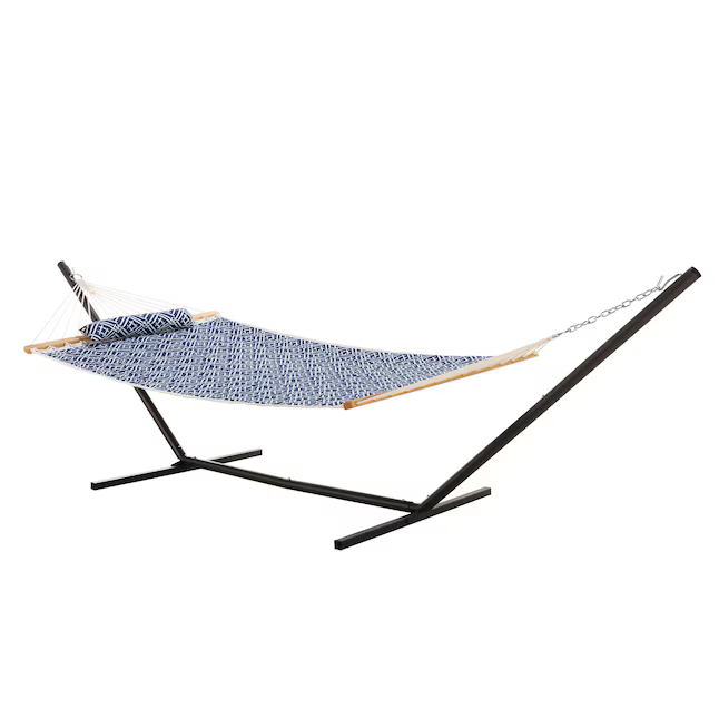 Key West Hammocks Trellis Quilted Hammock with Stand, KW-COMBOQP42 *HD2406, Retail: $218, FINAL PRICE: $129.99 + TAX