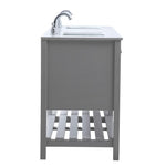 Ever Living Indie 72-Inch Double Sink Vanity in Light Grey with a Countertop, VF16472DGR, FINAL PRICE: $1099.99 + TAX [FBM-127]