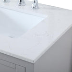 Ever Living Indie 72-Inch Double Sink Vanity in Light Grey with a Countertop, VF16472DGR, FINAL PRICE: $1099.99 + TAX [FBM-127]