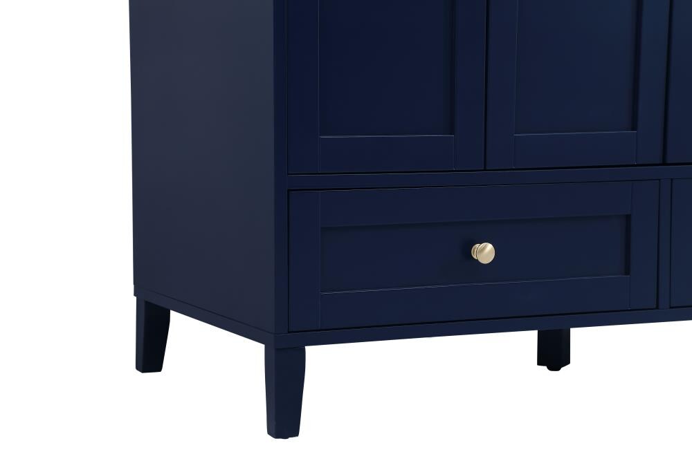 Ever Living Juliet 48-Inch Single Sink Vanity in Blue with a  Countertop, VF18048BL, FINAL PRICE: $699.99 + TAX [FBM-128]