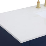 Ever Living Juliet 48-Inch Single Sink Vanity in Blue with a  Countertop, VF18048BL, FINAL PRICE: $699.99 + TAX [FBM-128]
