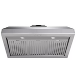 THOR 36-in 800-CFM Stainless Steel Wall-Mounted Range Hood