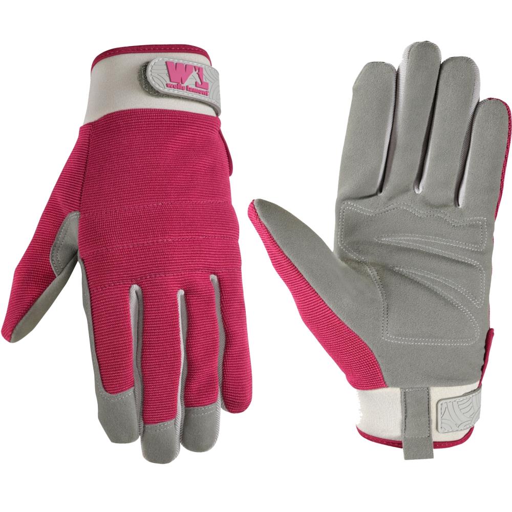Wells Lamont X-small Pink Polyester Gardening Gloves 1 -Pairs