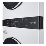 LG WashTower Stacked Laundry Center with 4.5-cu ft Front load Washer and Electric 7.4-cu ft Dryer in White, WKEX200HWA/02 *JR2508, Retail: $2,799.00, FINAL PRICE: $1,579.99 + TAX