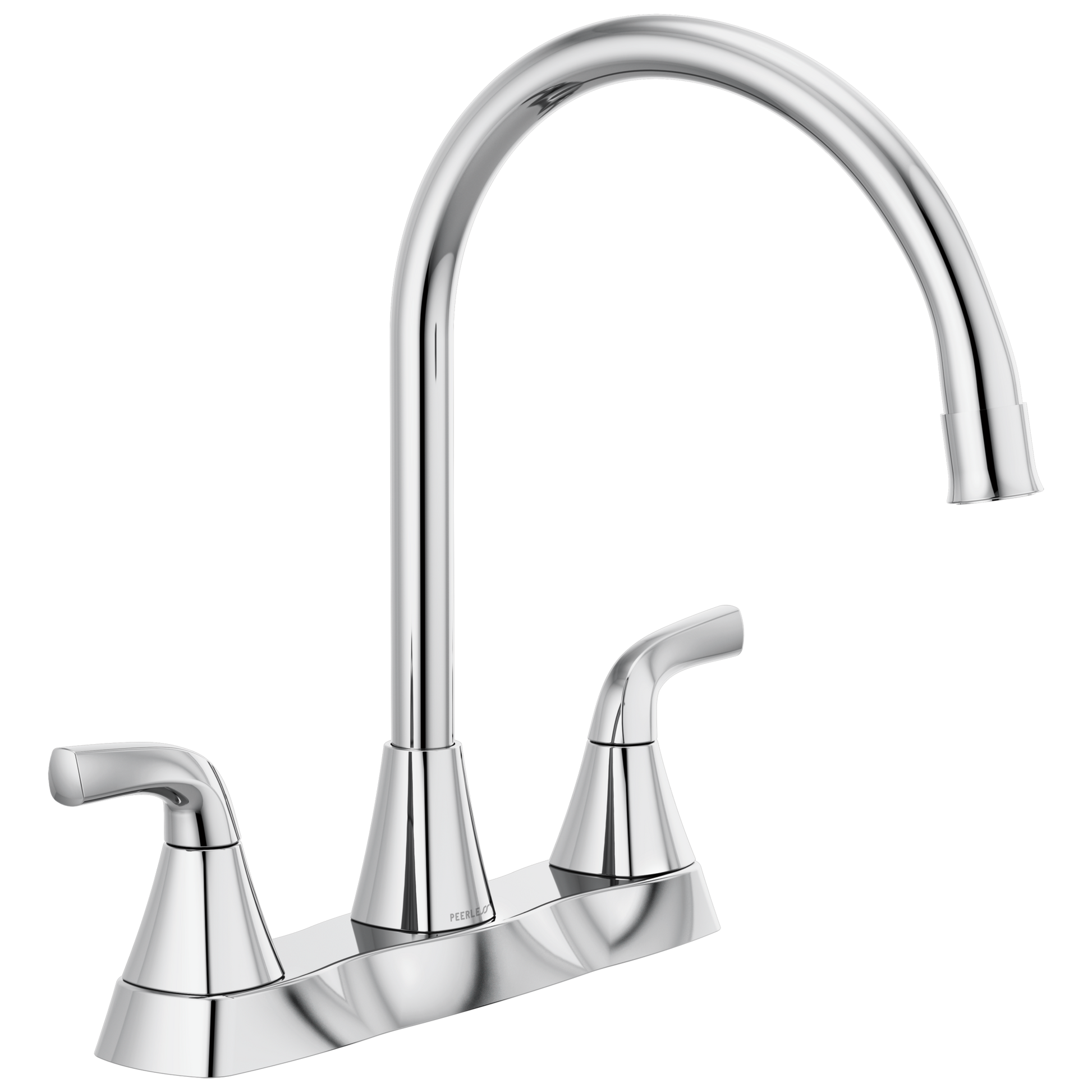 Peerless Parkwood Two Handle Kitchen Faucet in Chrome, P2935LF, MSRP: $80.43, FINAL PRICE: $37.99 + TAX